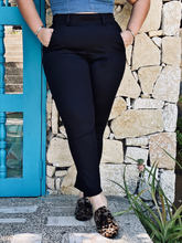 Pantalón Negro Moldeador con control de abdomen skinny stretch